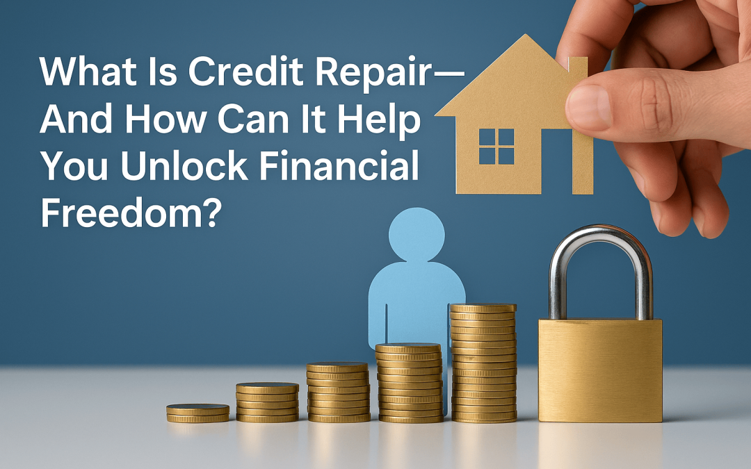🔓 What Is Credit Repair — And How Can It Help You Unlock Financial Freedom?